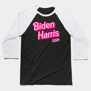 Biden Harris 2024 - Saving Democracy Barbie Style! Baseball T-Shirt